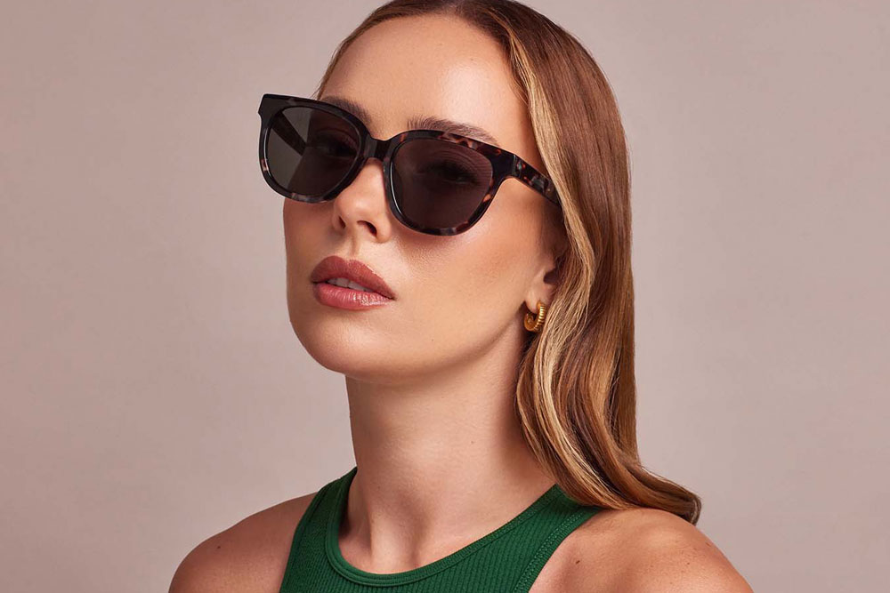 Fleur frames made from Acetate material.