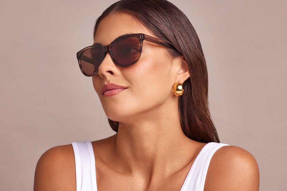 Hikin frames made from Acetate material.