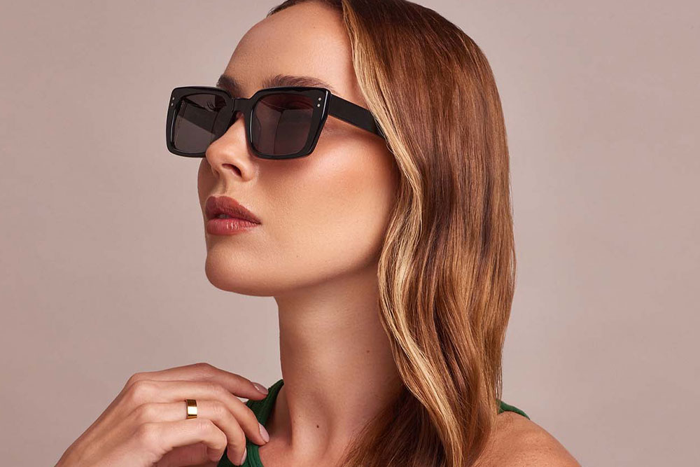 Stevie frames made from Acetate material.